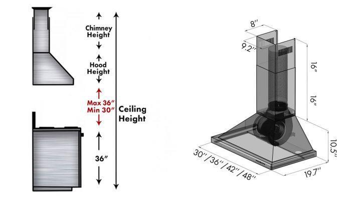 zline-42-in-wall-mount-range-hood-black-stainless-steel-convertible-vent-400-cfm-bskbn-42
